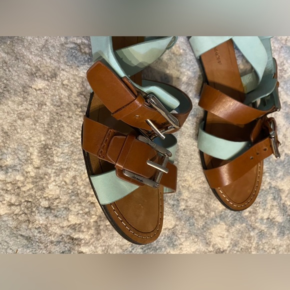 Size 6.5 Rebecca Minkoff Leather Sandals - Picture 5 of 10